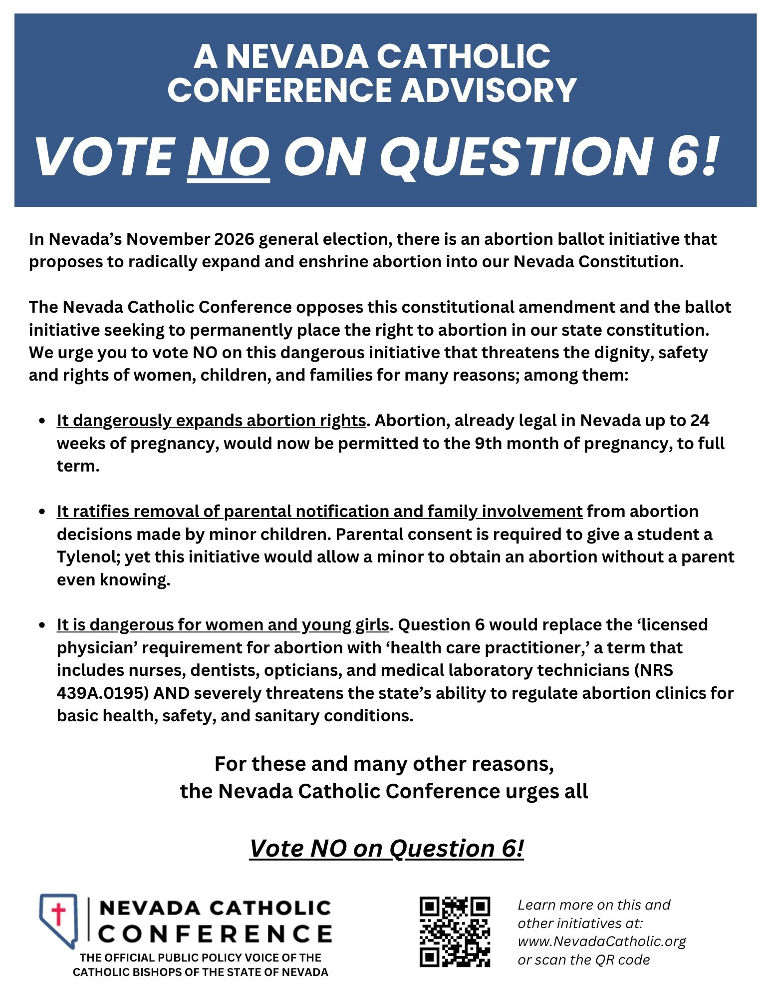 Vote NO on Question 6